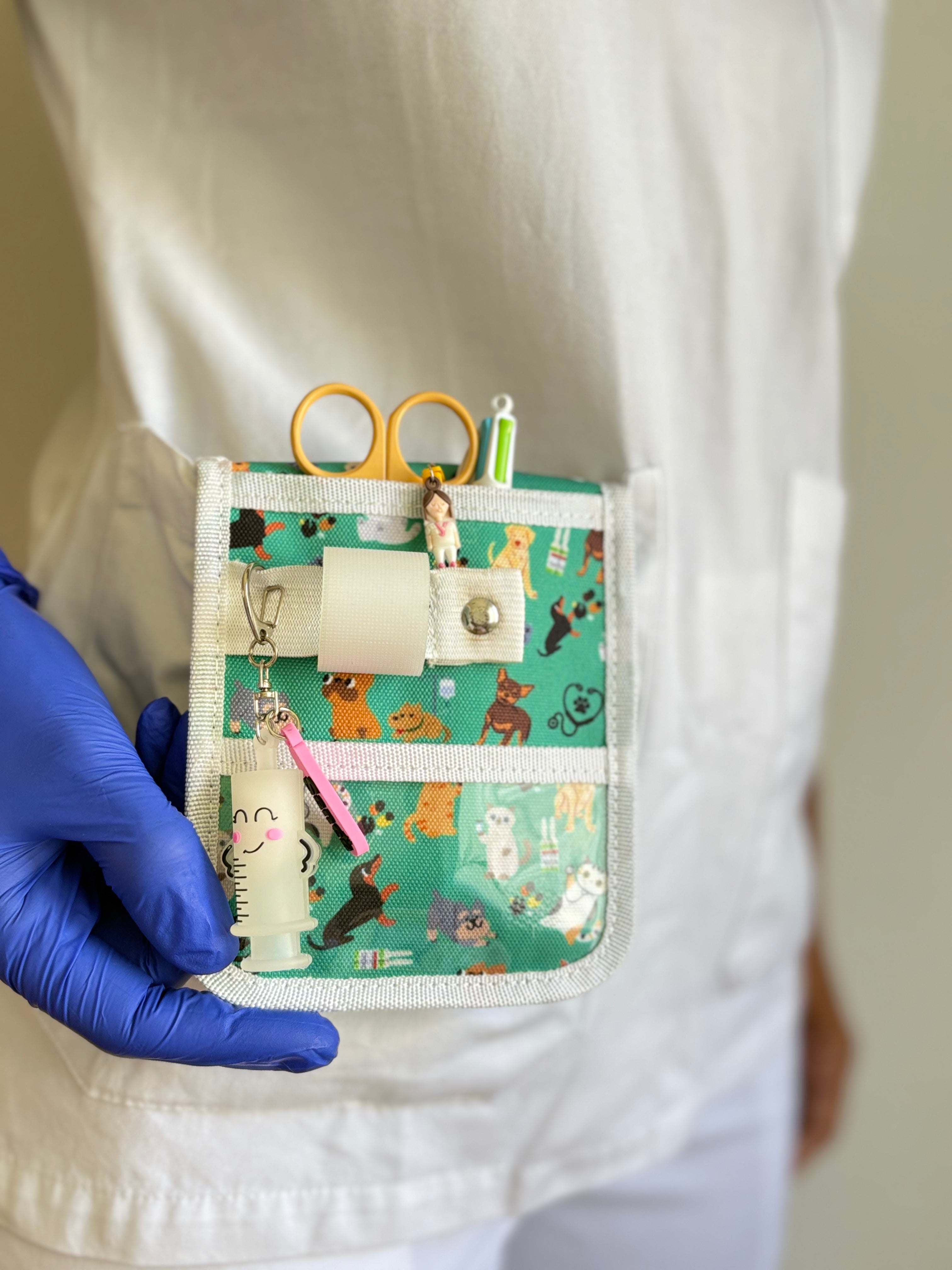 Taschen-Organizer- ANIMAL LOVER GREEN