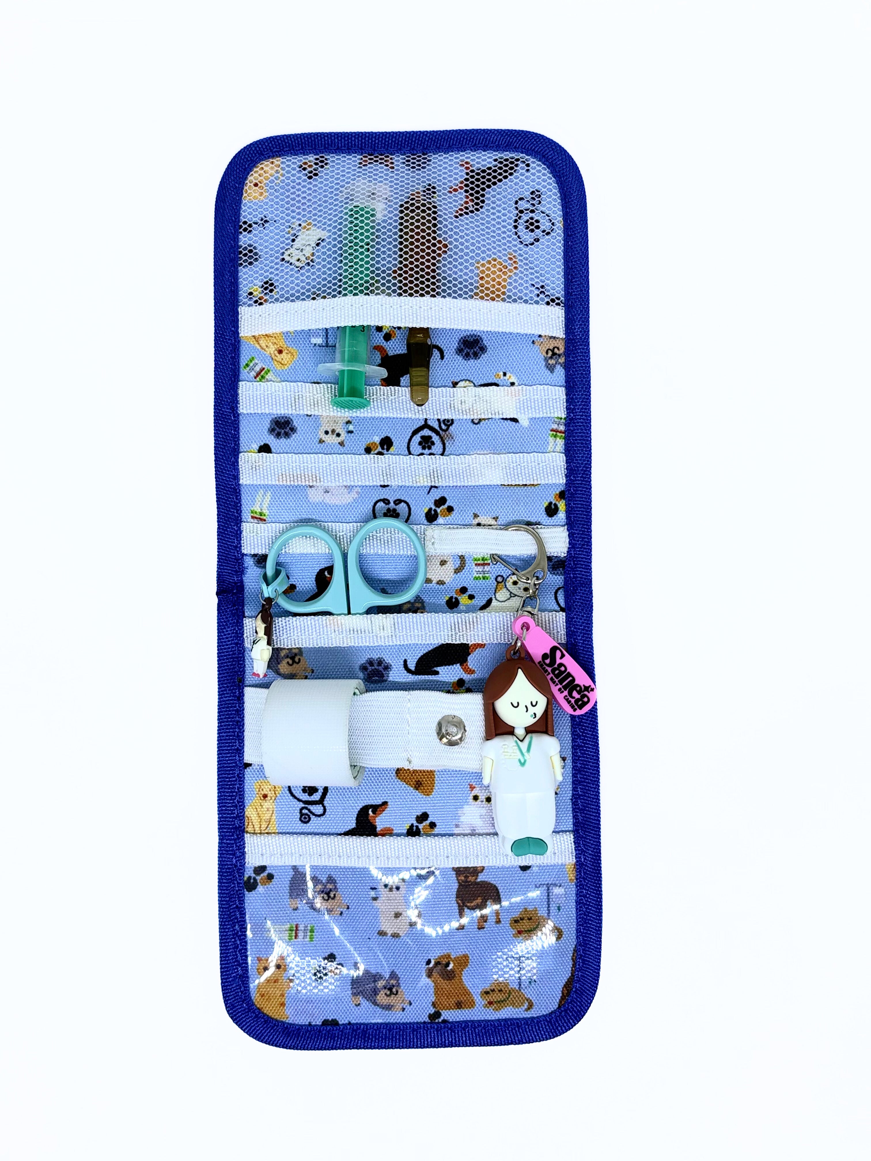 Taschen-Organizer- ANIMAL LOVER BLUE