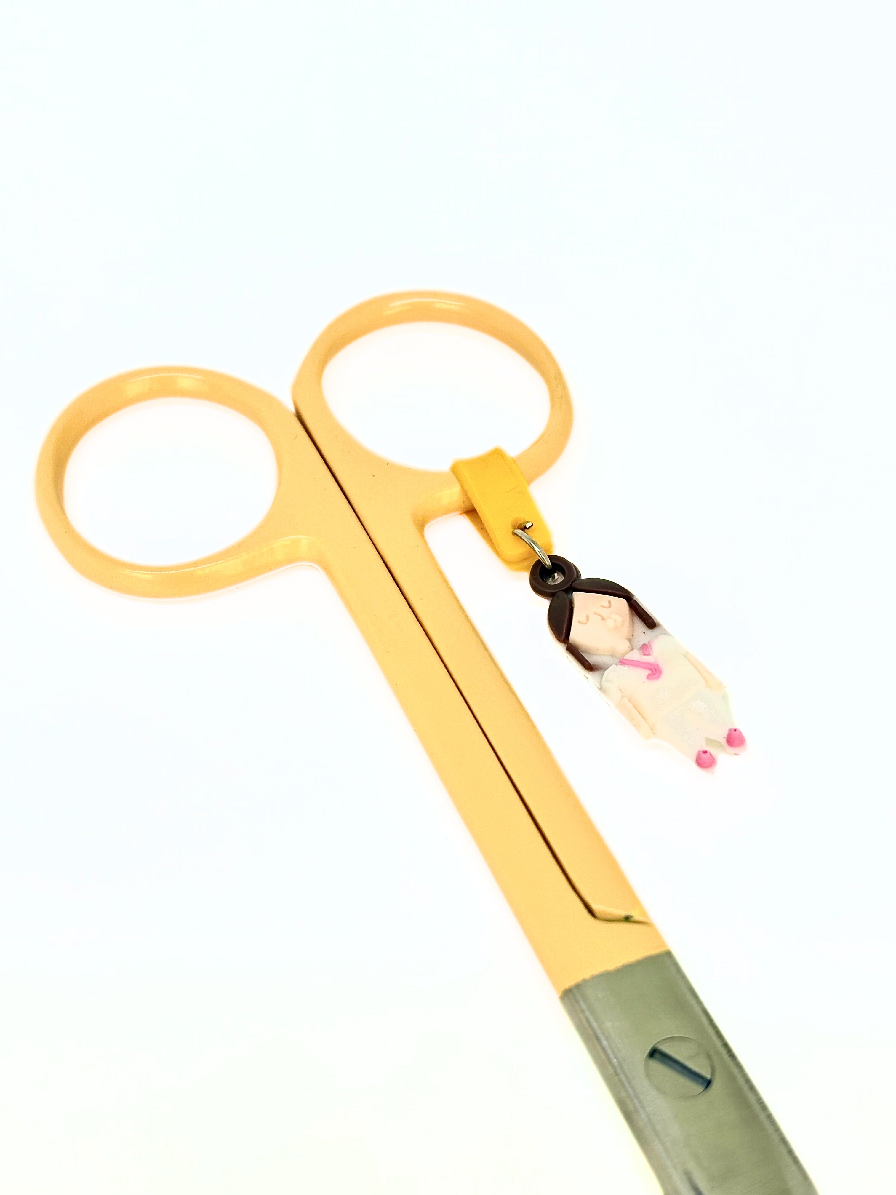 BANDAGE SCISSORS YELLOW